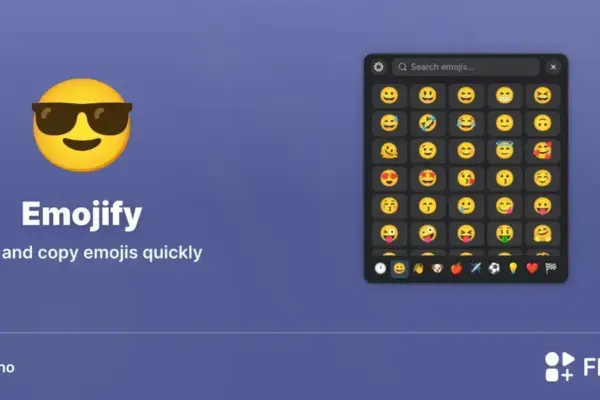 Emojify chega ao Linux via Flathub com seleção rápida de emojis