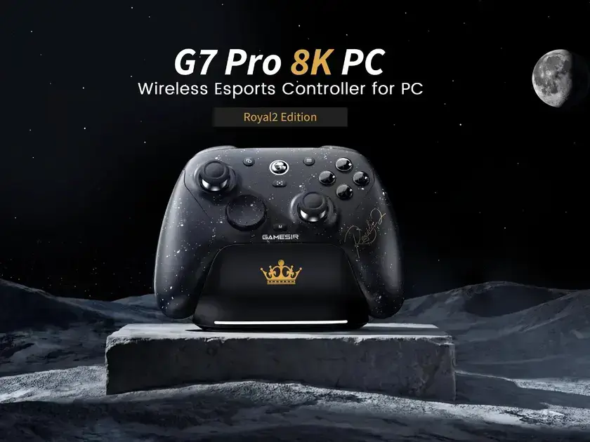 GameSir lança edição especial Royal2 do controle G7 Pro 8K para PC 1 GameSir lança edição especial Royal2 do controle G7 Pro 8K para PC