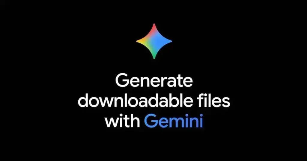 Google Gemini agora gera arquivos baixáveis em vários formatos direto na conversa
