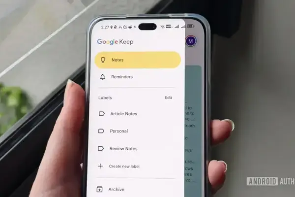 Google Keep prepara função para criar notas direto da tela de bloqueio