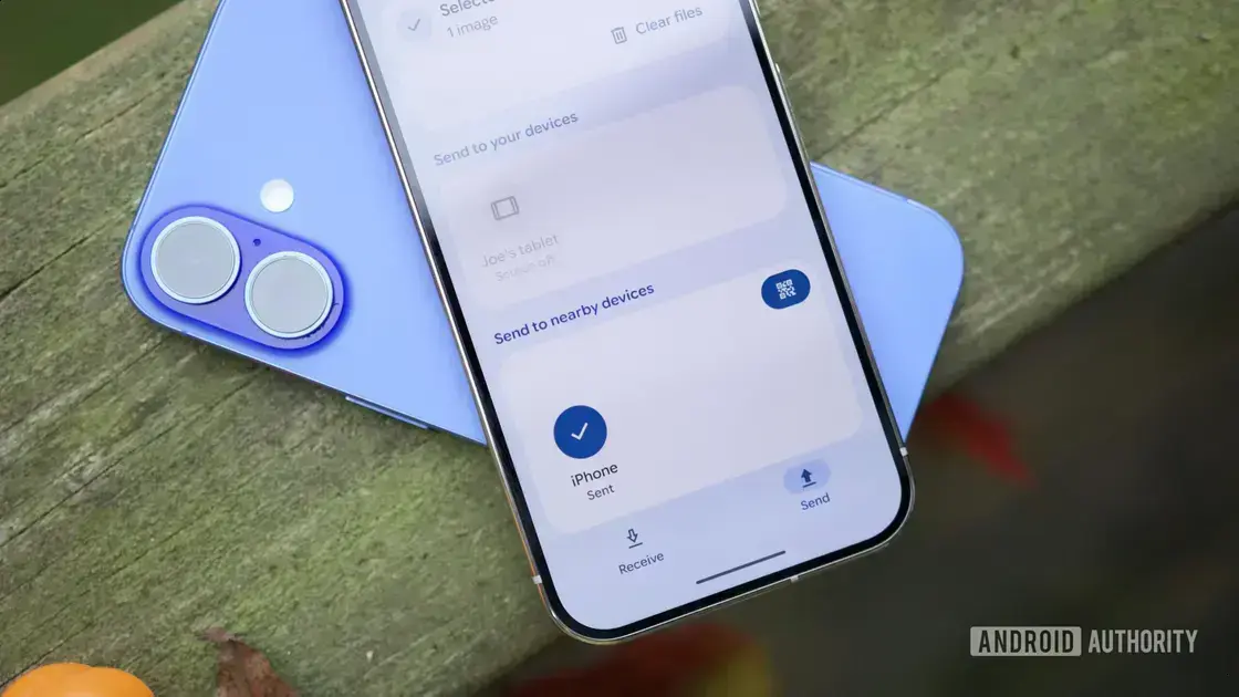Google libera Quick Share com transferência por QR code entre Android e iPhone