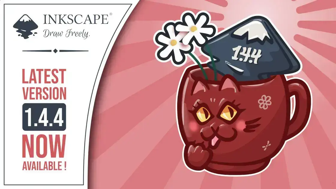 Inkscape 1.4.4: estabilidade reforçada e melhorias de desempenho para designers 1 Inkscape 1.4.4: estabilidade reforçada e melhorias de desempenho para designers