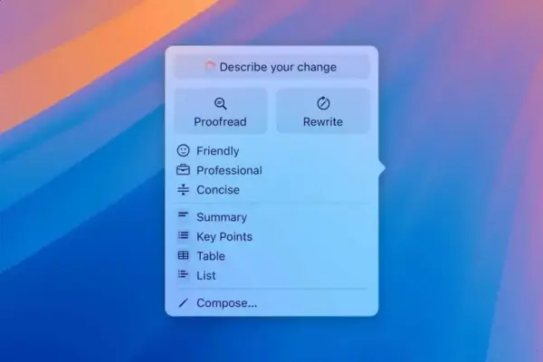 iOS 27 amplia AI com ferramentas de escrita, atalhos naturais e papéis de parede customizados