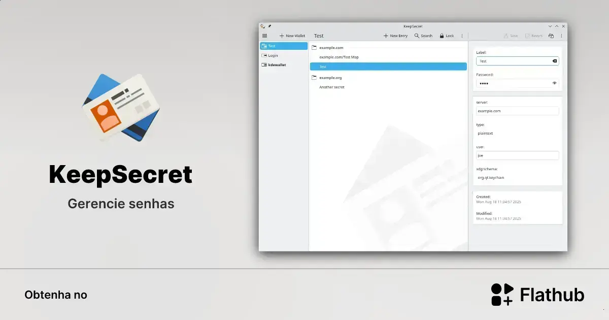 KeepSecret chega ao Linux para gerenciar senhas com praticidade 1 KeepSecret chega ao Linux para gerenciar senhas com praticidade