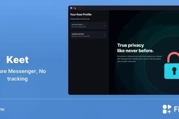 Keet chega ao Linux via Flathub com foco total em privacidade