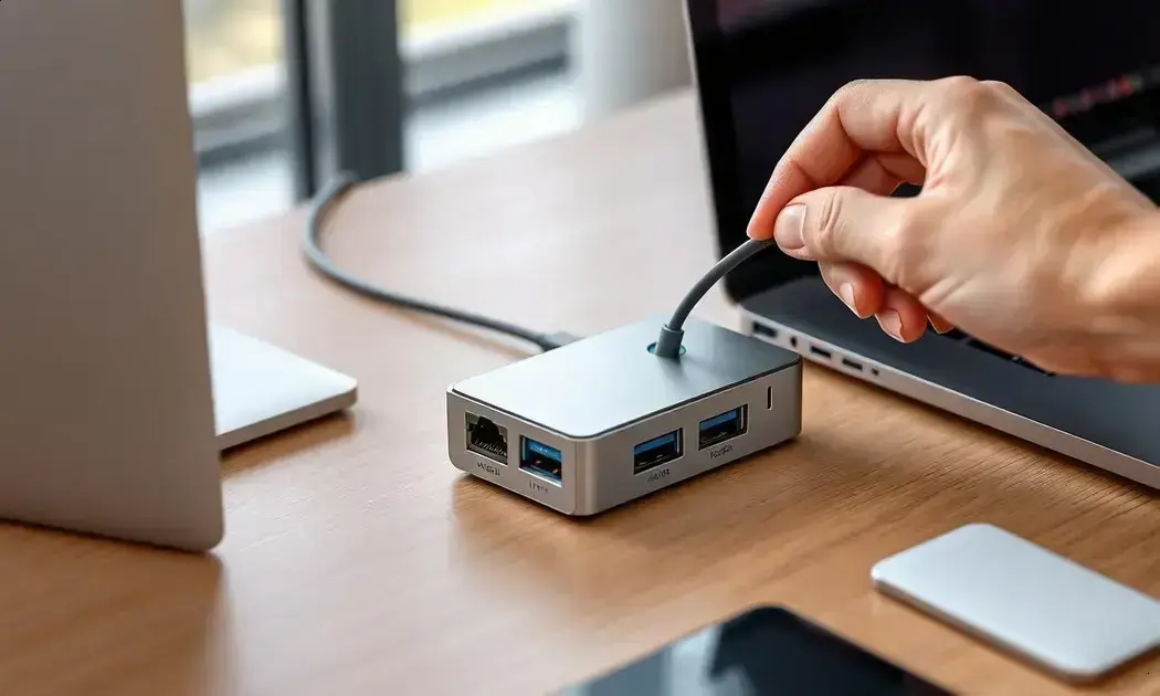 Kensington SD5000T5: dock Thunderbolt 5 com 11 portas e carregamento poderoso 1 Kensington SD5000T5: dock Thunderbolt 5 com 11 portas e carregamento poderoso