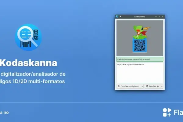 Kodaskanna chega ao Linux para ler QR codes e códigos de barras