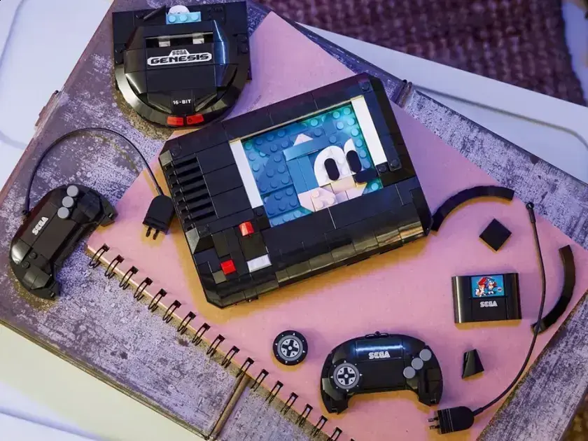 Lego Sega Genesis: fãs criticam falta de detalhes e comparação com NES 1 Lego Sega Genesis: fãs criticam falta de detalhes e comparação com NES