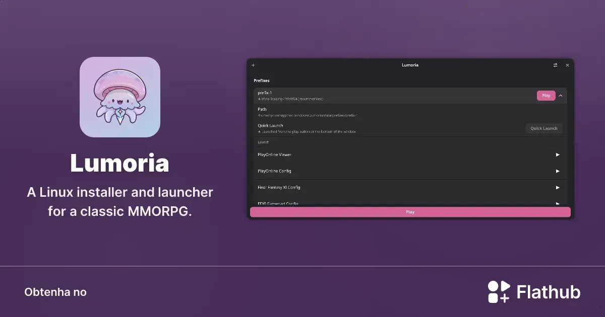 Lumoria chega ao Flathub e facilita jogos clássicos no Linux