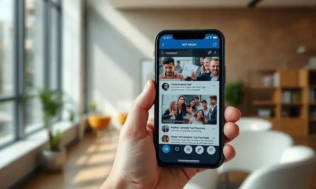 Meta lança Forum: novo app para grupos no iPhone dedicado ao Facebook 1 Meta lança Forum: novo app para grupos no iPhone dedicado ao Facebook