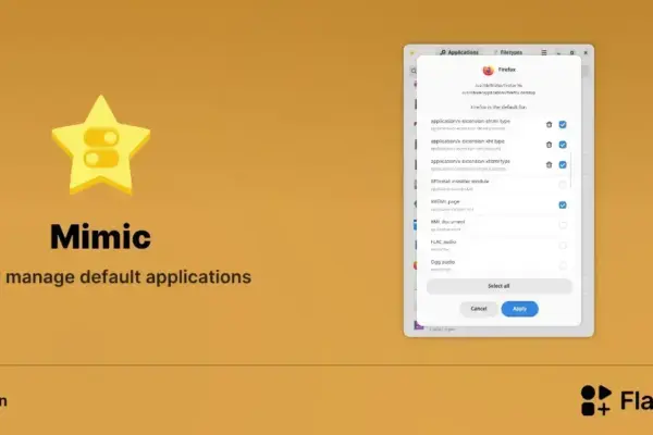 Mimic chega ao Linux para simplificar apps padrão e associações