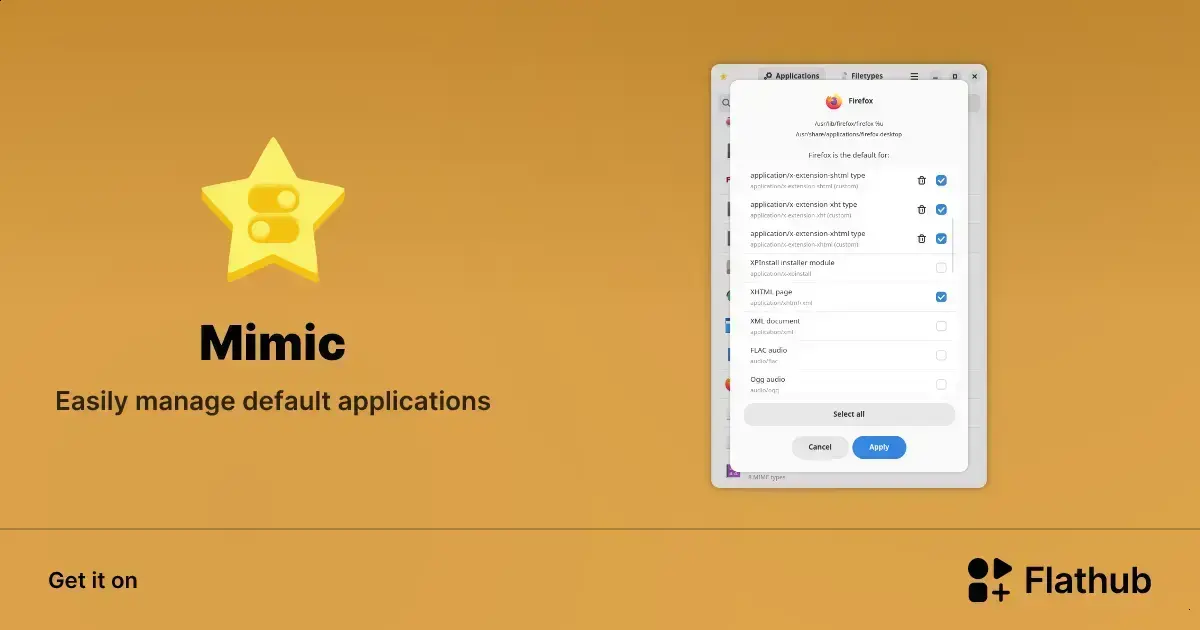 Mimic chega ao Linux para simplificar apps padrão e associações