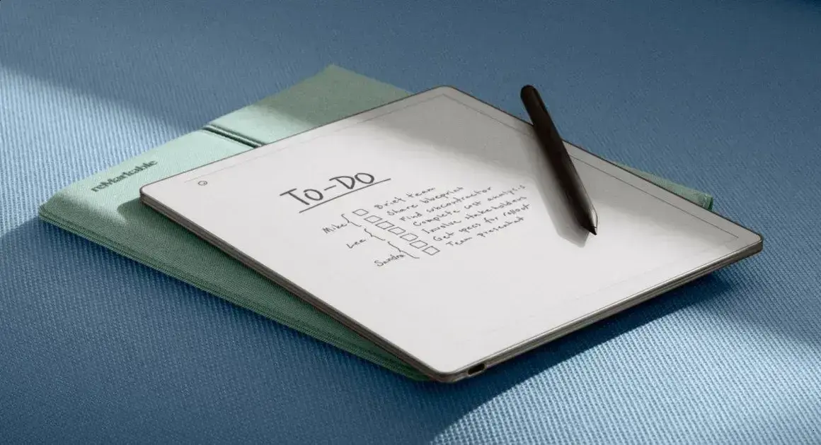 Novo reMarkable Paper Pure chega a $399 e substitui o reMarkable 2