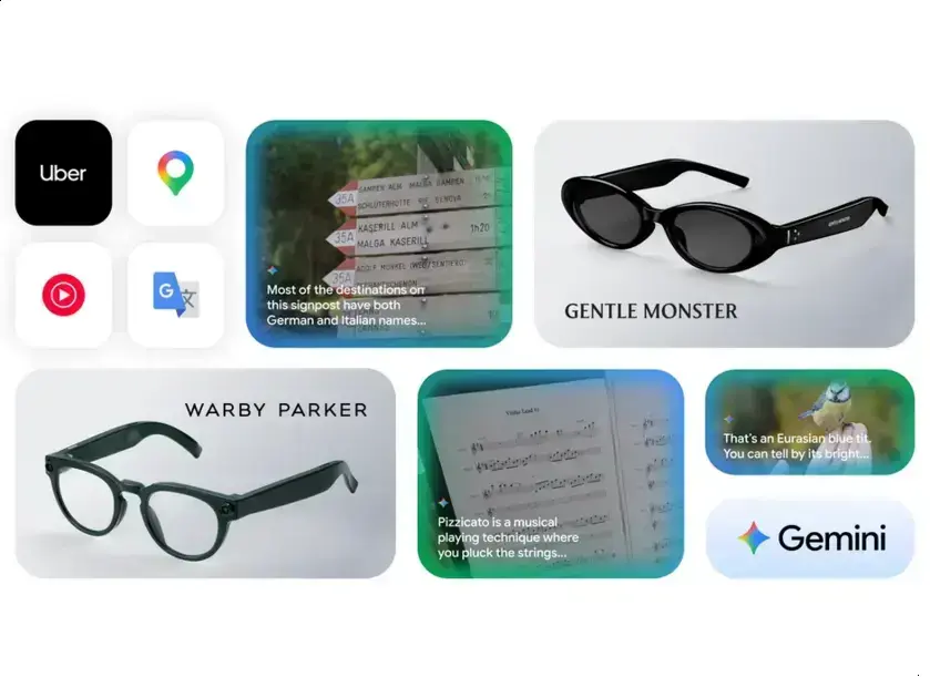Óculos inteligentes Android XR da Google chegam neste outono com IA Gemini 1 Óculos inteligentes Android XR da Google chegam neste outono com IA Gemini