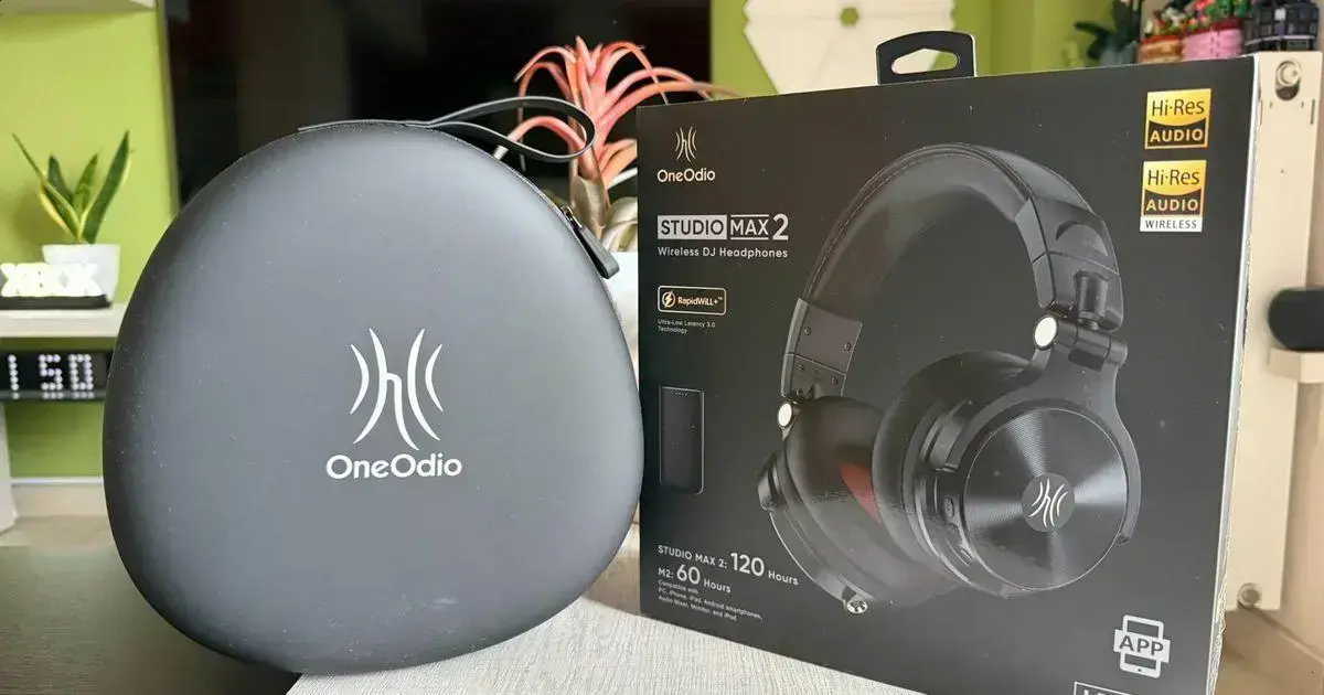 OneOdio Studio Max 2: nova geração de headphones com ultra baixa latência e alta bateria
