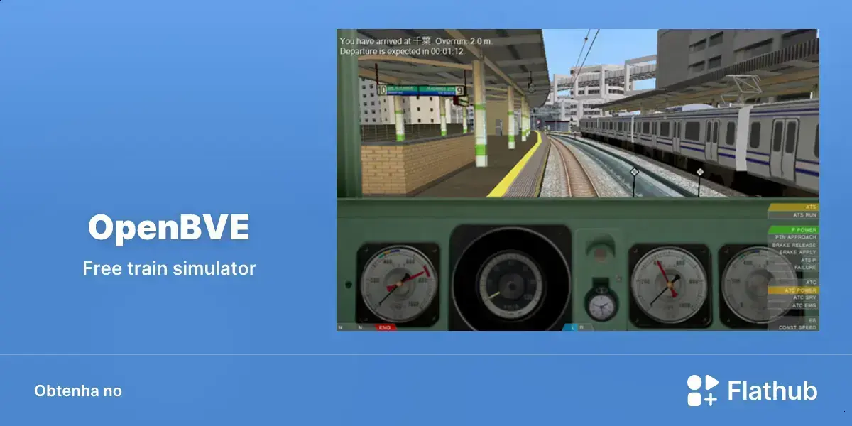 OpenBVE chega ao Linux via Flathub e reforça o lado aberto dos games 1 OpenBVE chega ao Linux via Flathub e reforça o lado aberto dos games