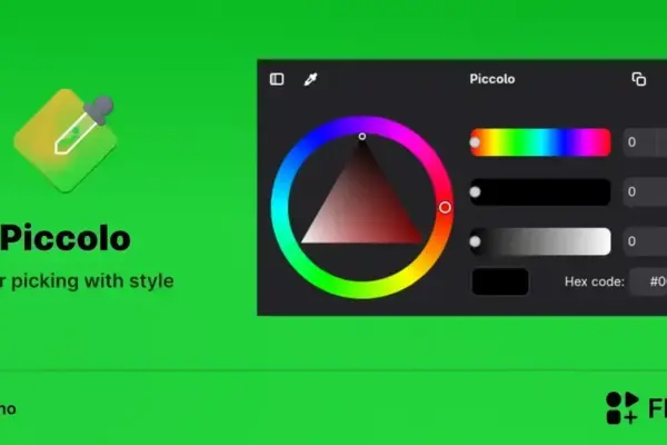 Piccolo chega ao Flathub como novo seletor de cores para Linux