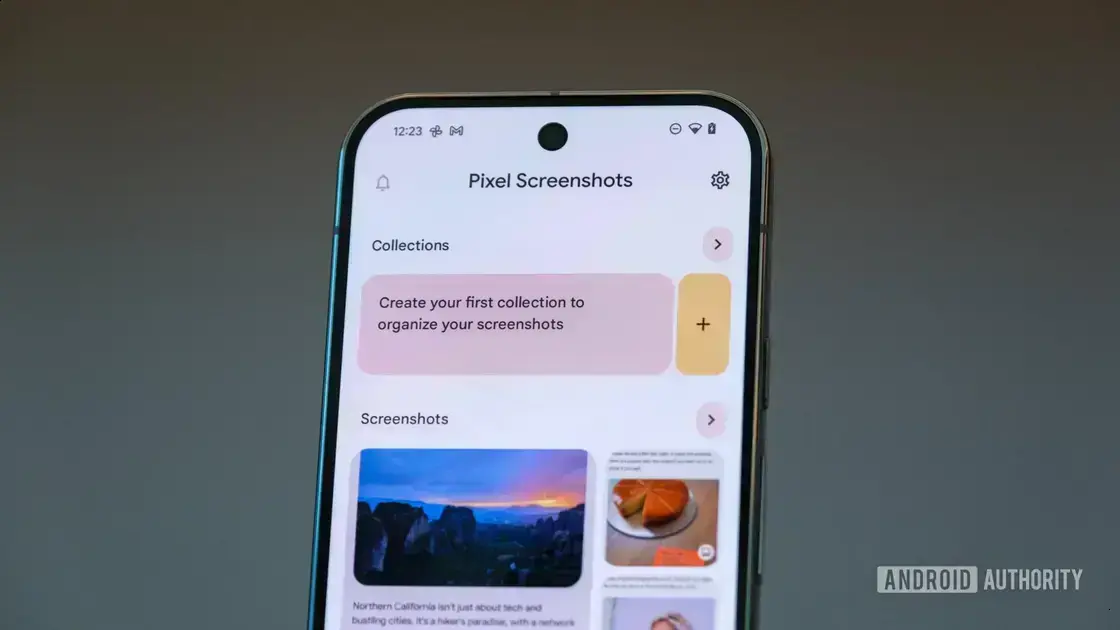 Pixel Screenshots pode chegar ao Aluminium OS com versão para desktop