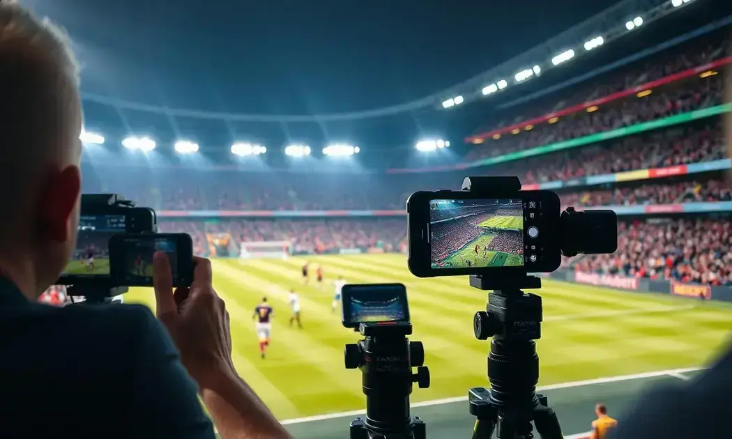 Primeiro evento esportivo profissional ao vivo filmado inteiramente com iPhone 17 Pro