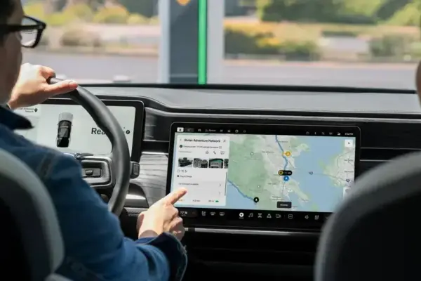 Rivian aposta em IA própria e rejeita Android Auto e CarPlay no R2