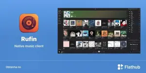 Rufin chega ao Linux com foco em música local e streaming