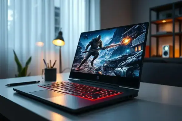 Slim gaming laptops em 2026: desempenho potente e mobilidade impressionante