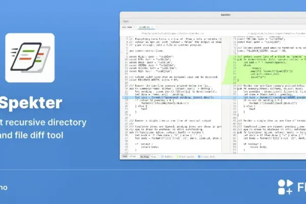 Spekter chega ao Linux como alternativa rápida para comparar pastas
