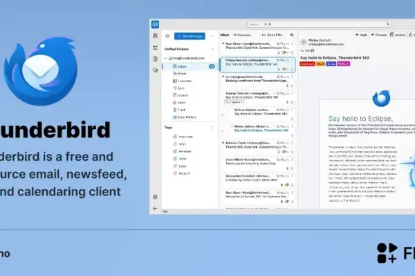 Thunderbird no Linux via Flathub ganha destaque como cliente de email