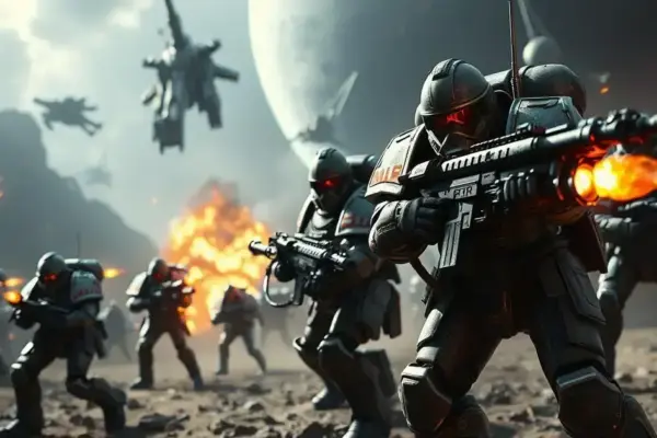 Warhammer 40,000 chega a Helldivers 2 em nova Legendary Warbond