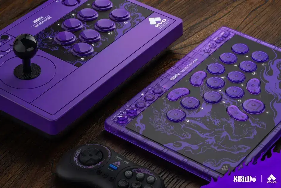8BitDo lança controladores limitados EVO 2026 exclusivos para campeonato em Las Vegas