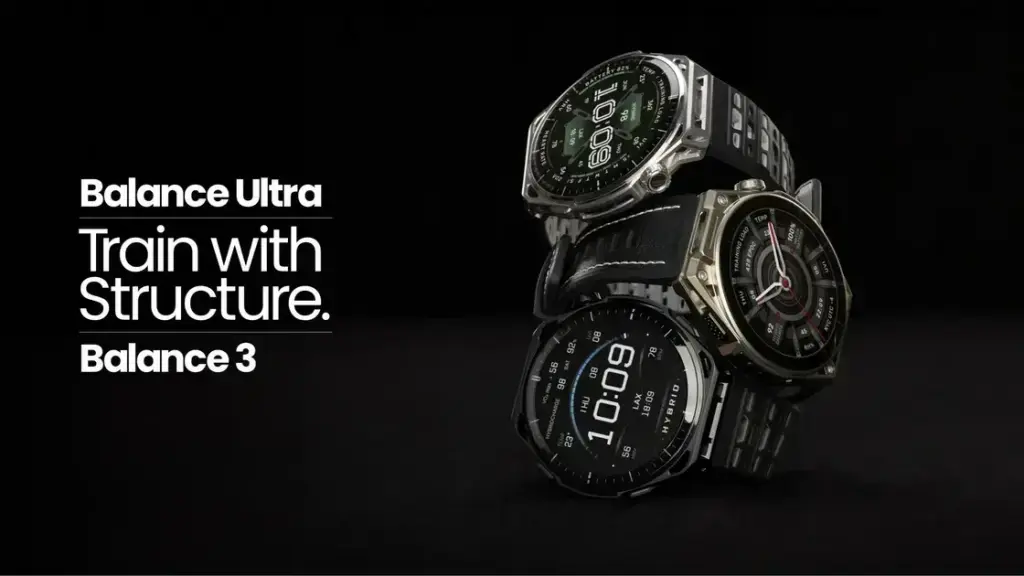 Amazfit Balance 3 e Balance Ultra: inovação em smartwatches para atletas híbridos