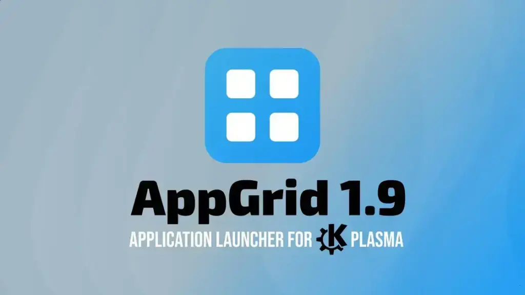AppGrid 1.9 traz modo compacto e melhorias no KDE Plasma Launcher