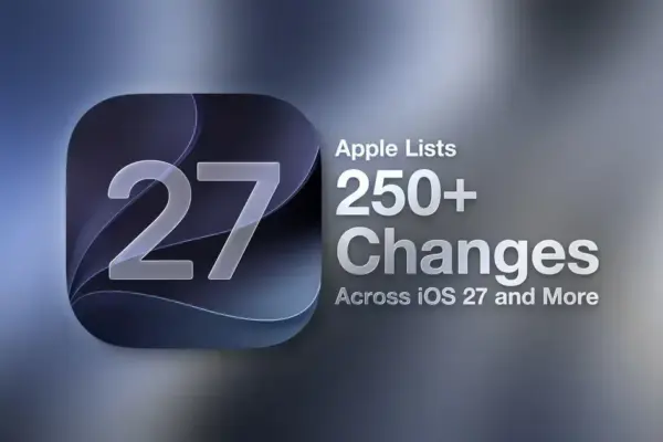 Apple revela mais de 250 novidades do iOS 27, macOS Golden Gate e outros