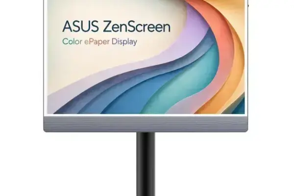 Asus apresenta monitor ePaper colorido de 13,3 polegadas com alta resolução