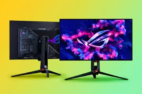 Asus lança monitores 4K ROG Swift OLED com até 480Hz e tecnologia Tandem RGB