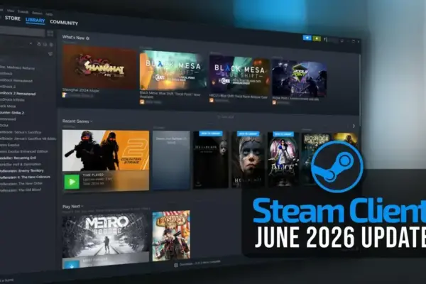 Atualização de junho do Steam corrige problemas de entrada e controle no Linux