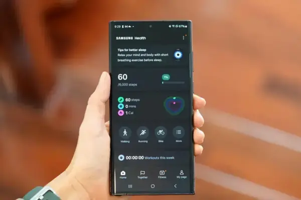 Atualização do Samsung Health traz recursos de saúde avançados para Galaxy Watch 9