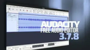 Audacity 3.7.8 melhora interface HiDPI no Linux e corrige falhas de áudio