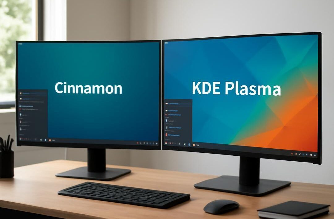 Cinnamon ou KDE Plasma? Veja as diferenças que realmente importam