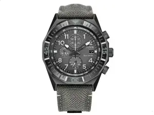 Citizen lança novo relógio Nighthawk Eco-Drive com design tático cinza