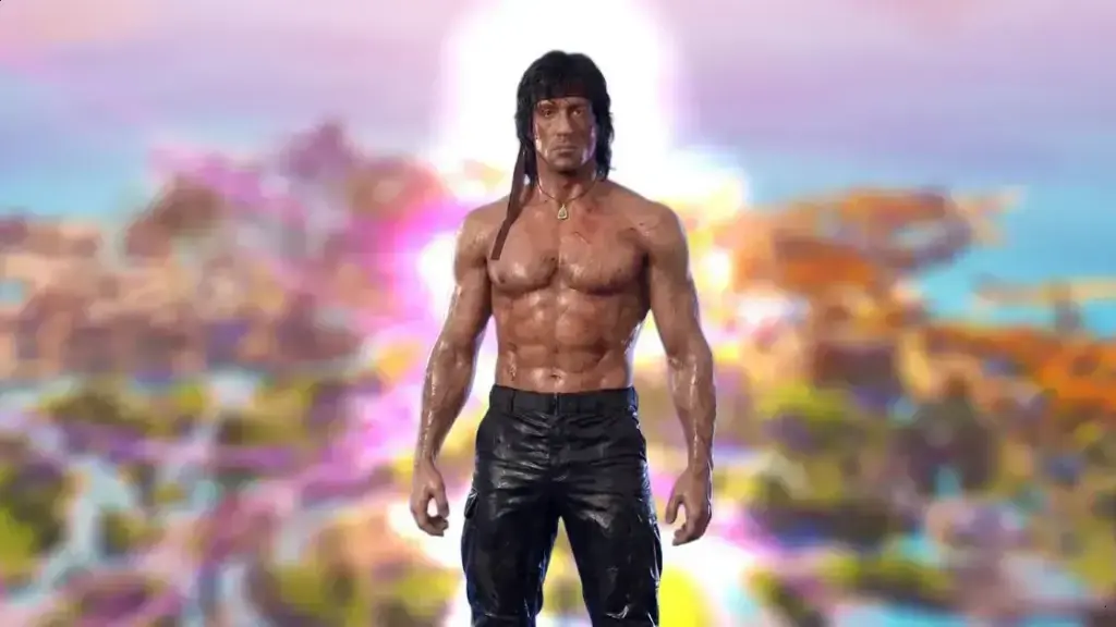 Collab Fortnite x Rambo: skin, acessórios e estreia prevista para junho