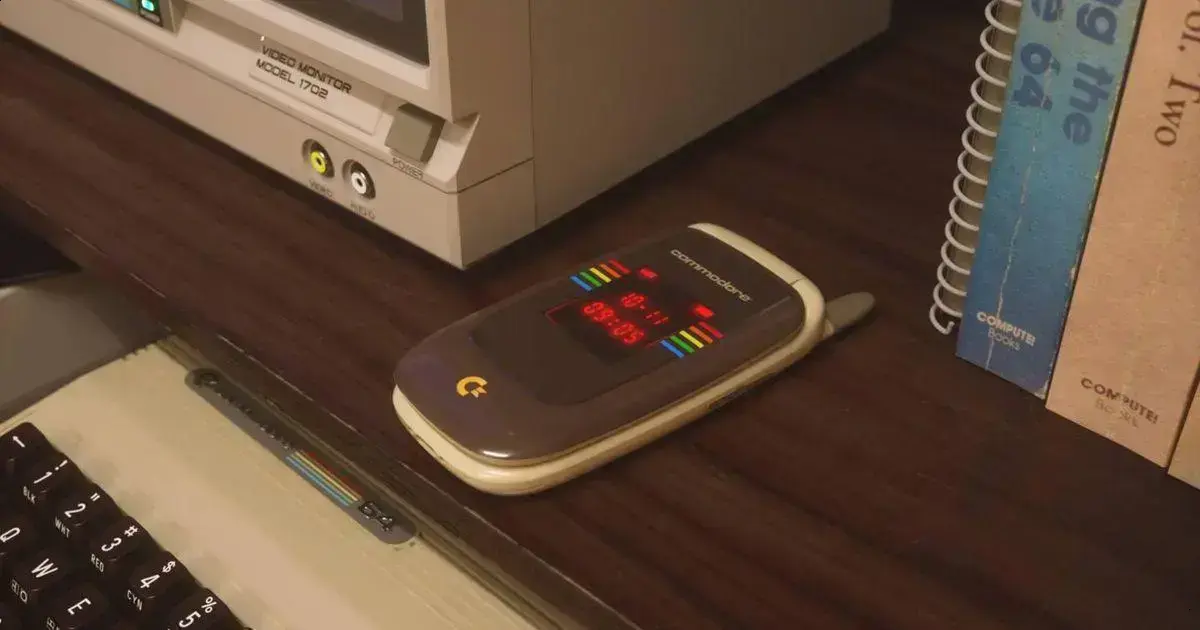 Commodore retorna com Callback 8020: flip phone que bloqueia redes sociais 1 Commodore retorna com Callback 8020: flip phone que bloqueia redes sociais