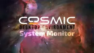 COSMIC Desktop lança System Monitor nativo para controle total do sistema