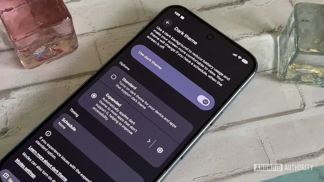 Dark Mode domina: 70% dos usuários mantêm o modo escuro sempre ativo no Android 17