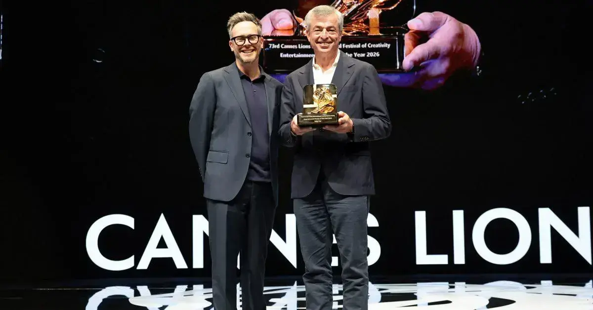 Eddy Cue é eleito Personalidade do Entretenimento 2026 no Cannes Lions 1 Eddy Cue é eleito Personalidade do Entretenimento 2026 no Cannes Lions