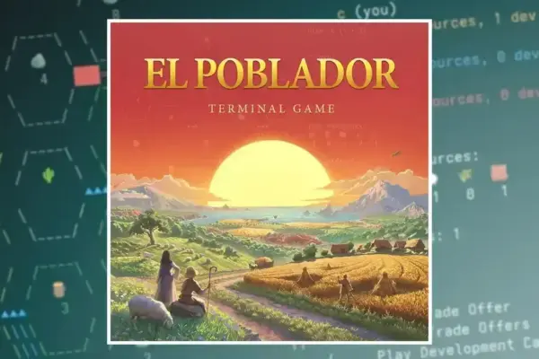El Poblador traz Catan para o terminal em uma TUI jogável