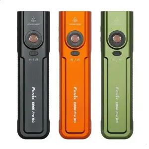Fenix E06R Pro RG: lanterna EDC compacta com luz vermelha, branca e laser verde