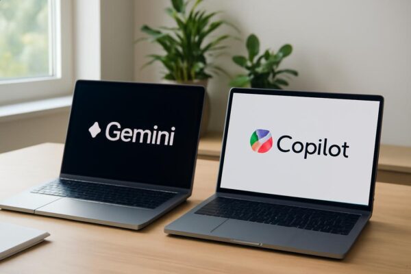 Gemini vs Copilot: descubra qual IA domina produtividade e integração hoje