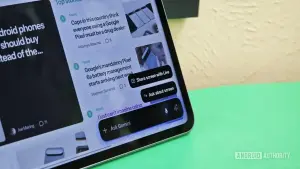 Google amplia teste do novo design do Gemini Overlay em bolha com gradiente