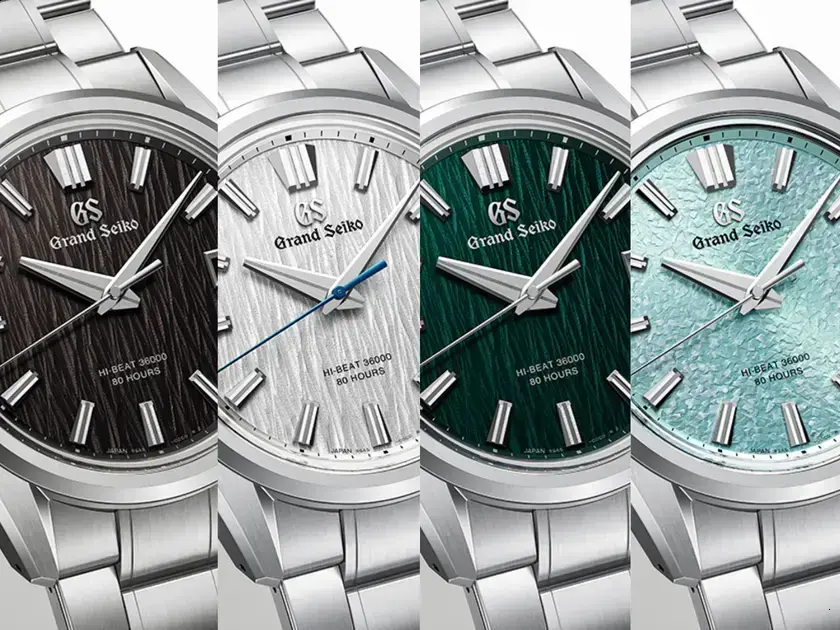Grand Seiko revela quatro novos relógios Hi-Beat Evolution 9 com calibre 9SA5